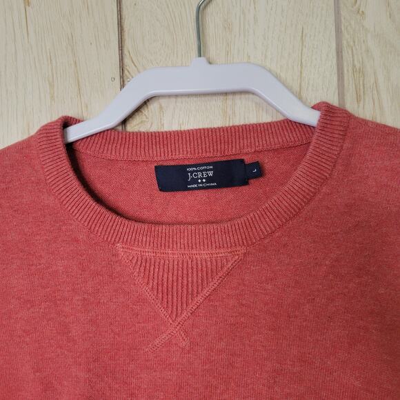 J.crew 100% cotton Pullover Crewneck Men's Sweater - Picture 2 of 4